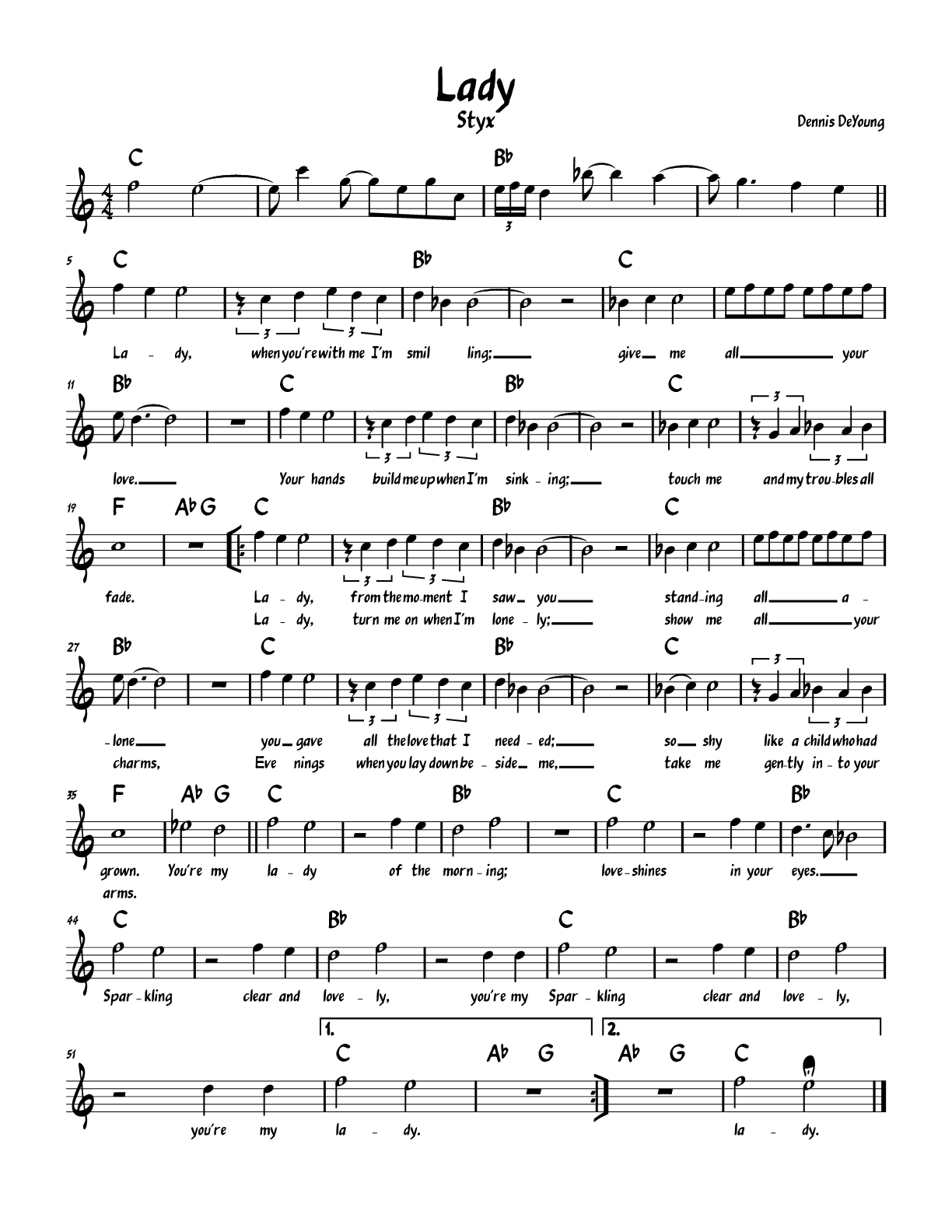 Sheet Music